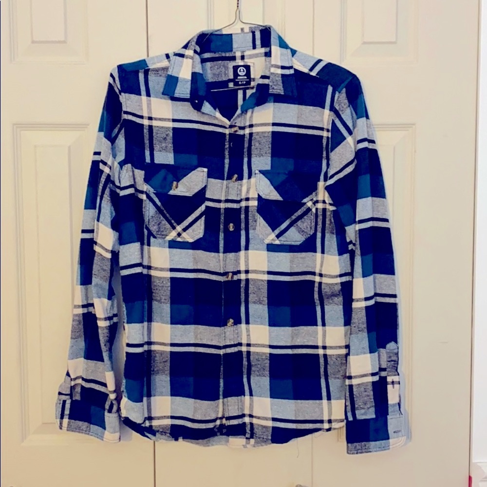 ⚡️SALE👕Amnesia Long Sleeve men’s plaid shirt👕